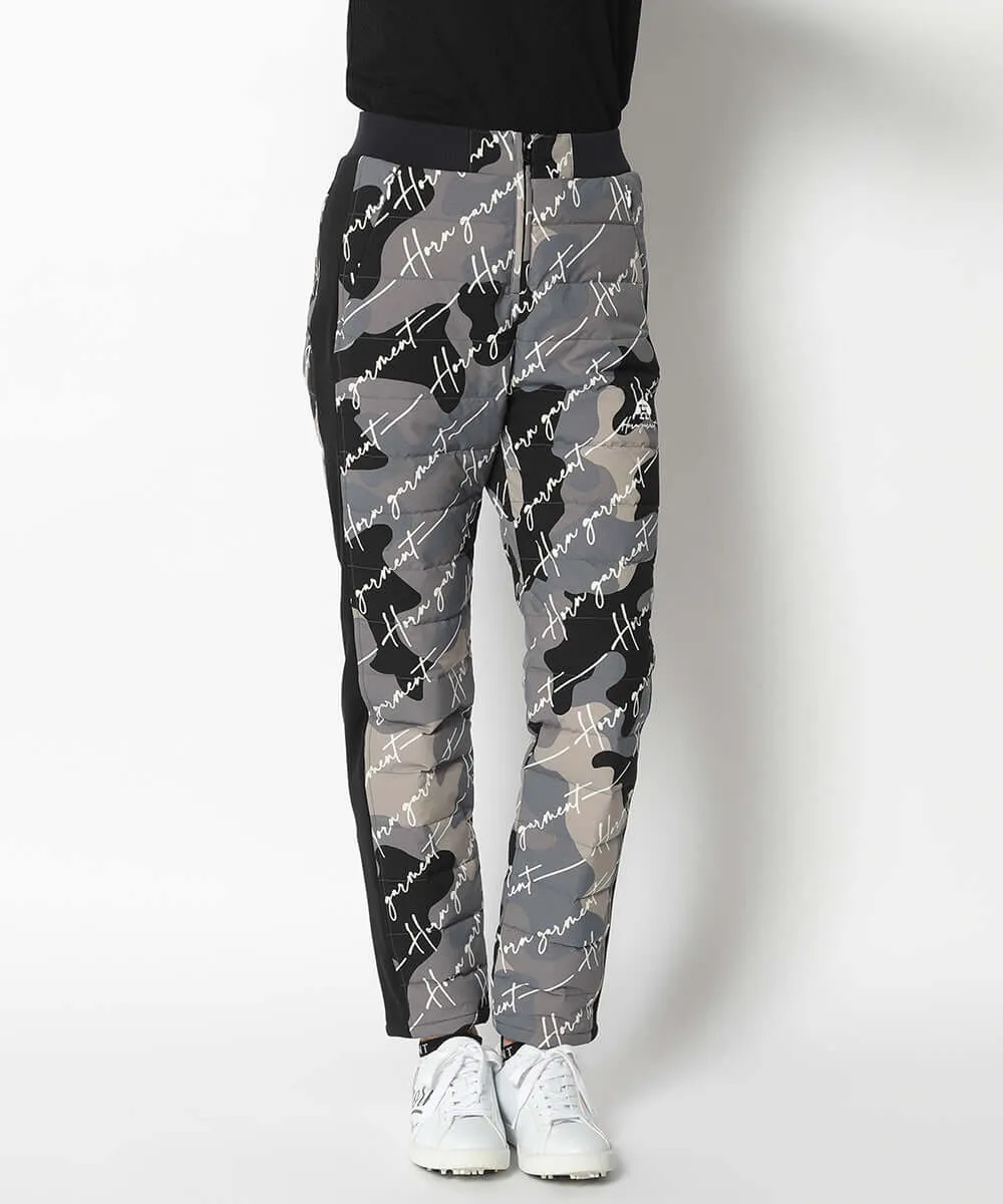 Alto Camouflage Down Pants | WOMEN