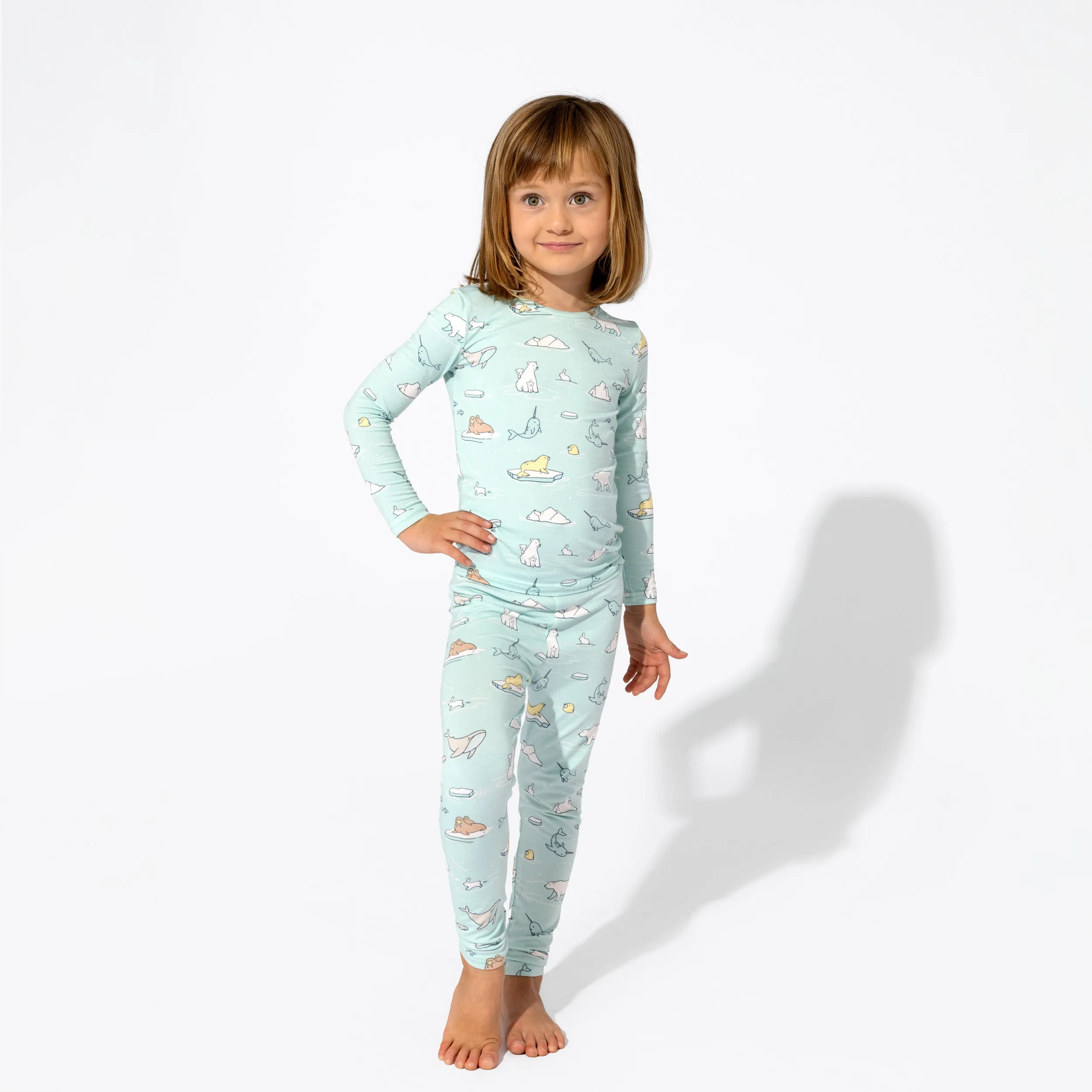 Arctic Bamboo Kids Pajamas