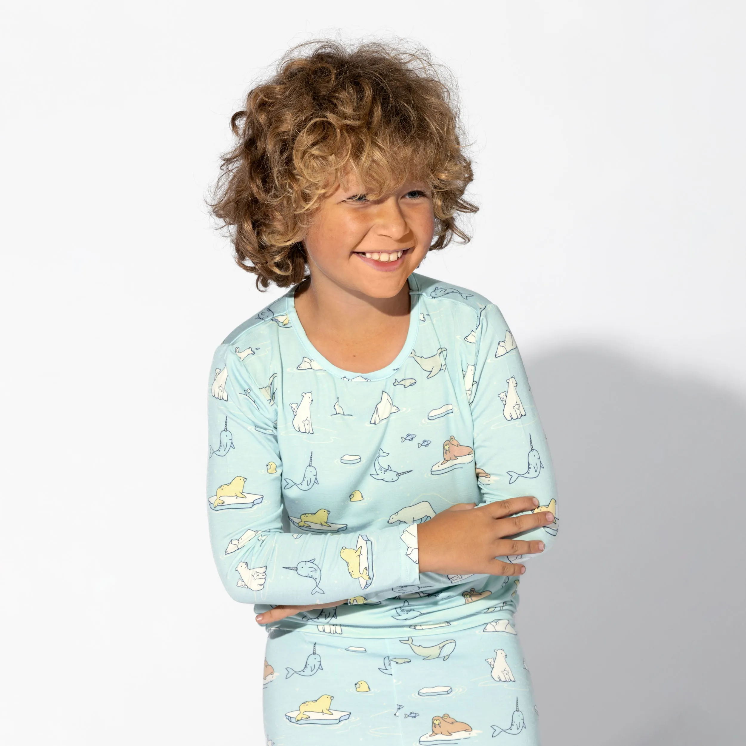 Arctic Bamboo Kids Pajamas