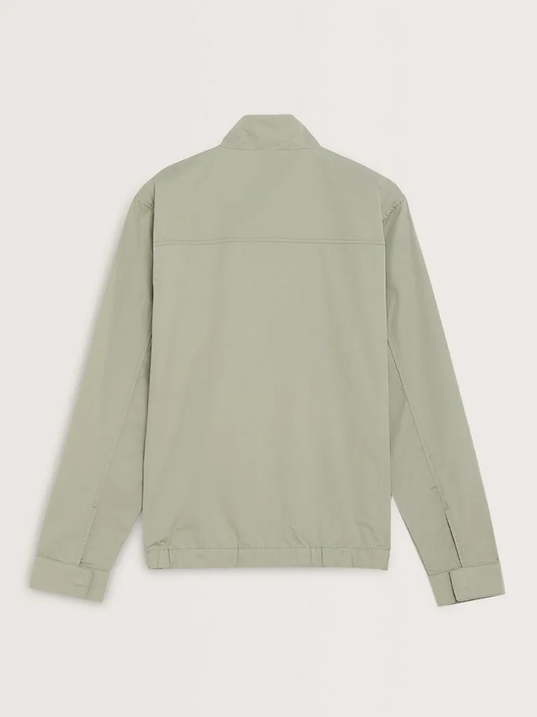 Ascot Light Sage Relaxed-Fit Jacket