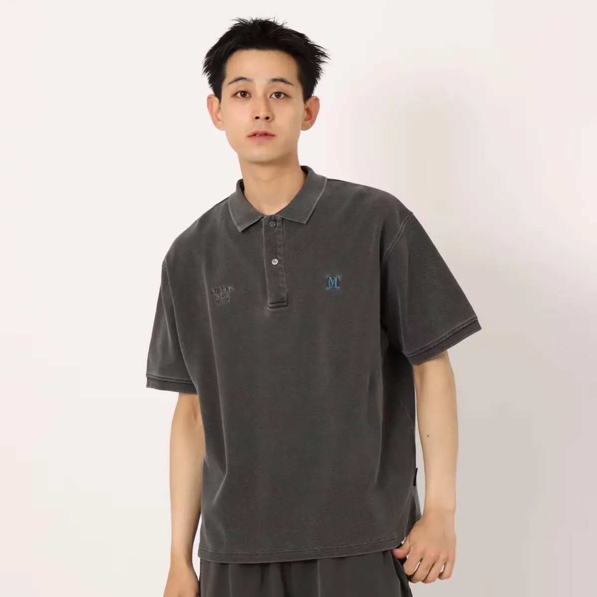 ATMOS PIGMENT POLO SHIRT