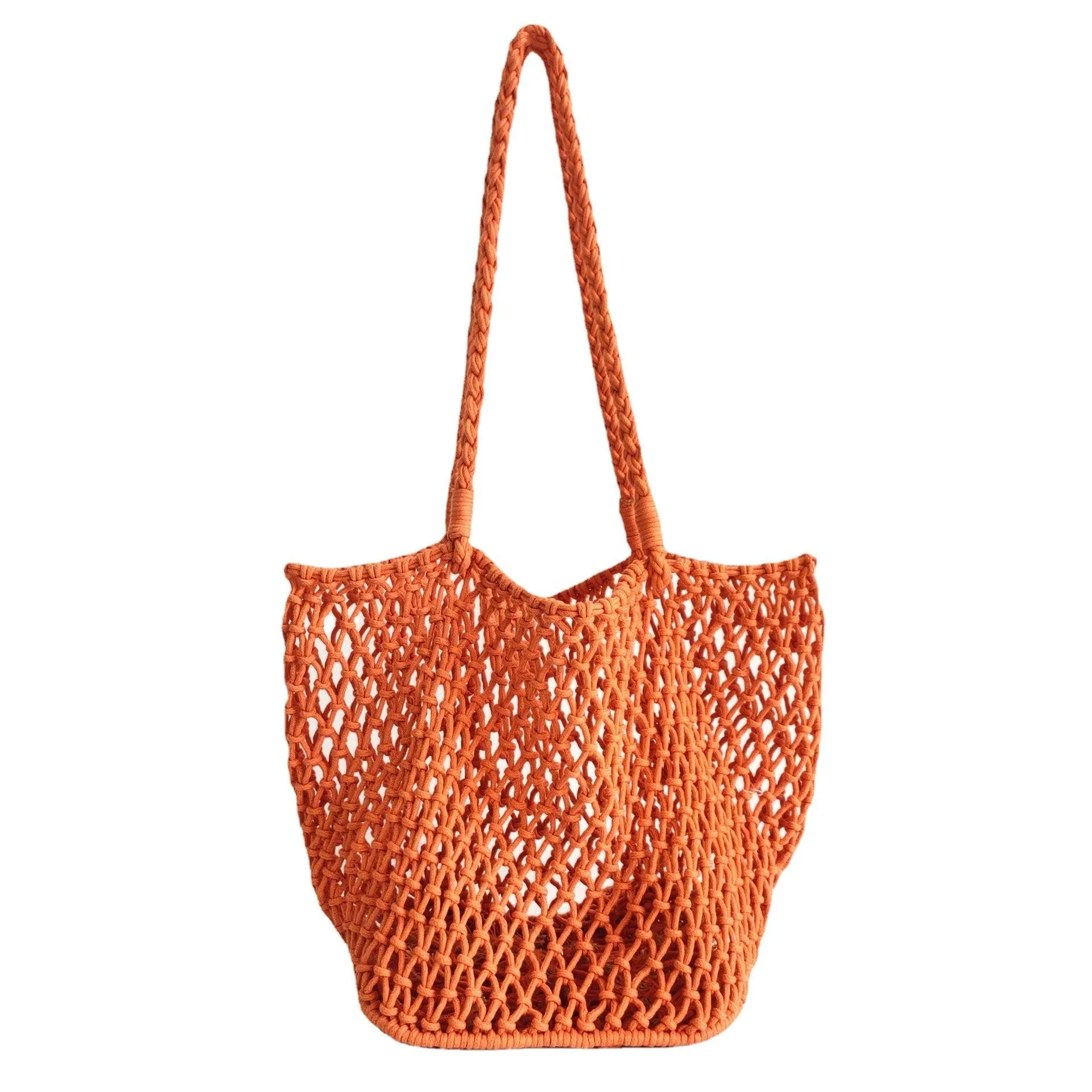 Aurora Hollow Fishnet Handbag