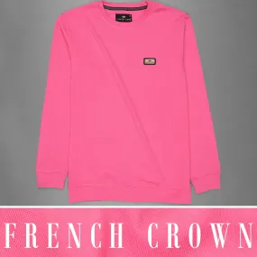 Brick Pink Full Sleeve Premium Cotton Jersey Sweatshirt