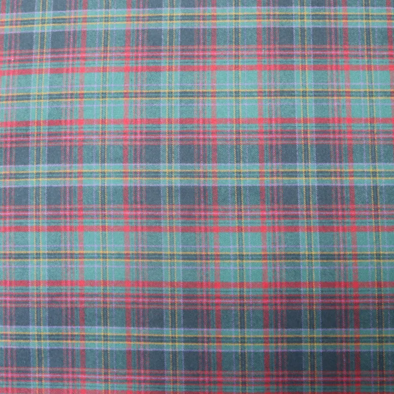 Brushed Cotton Tartan - Moray￼