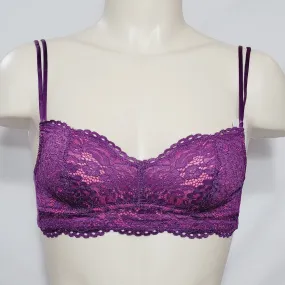 b.tempt'd by Wacoal 910244 Ciao Bella Lace Bralette XS X-SMALL Purple NWT