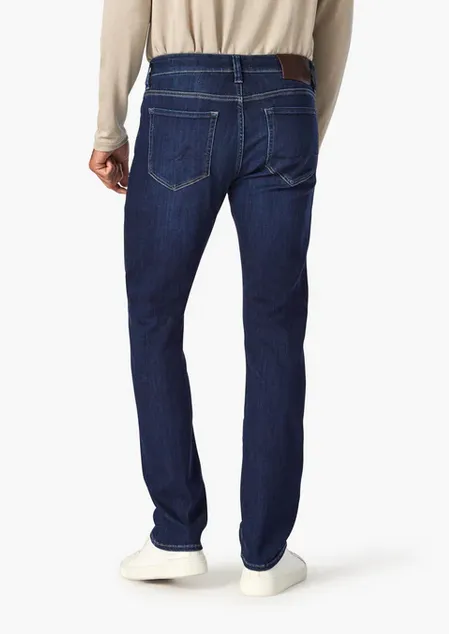 Cool Tapered Leg Jeans In Dark Brushed Refined