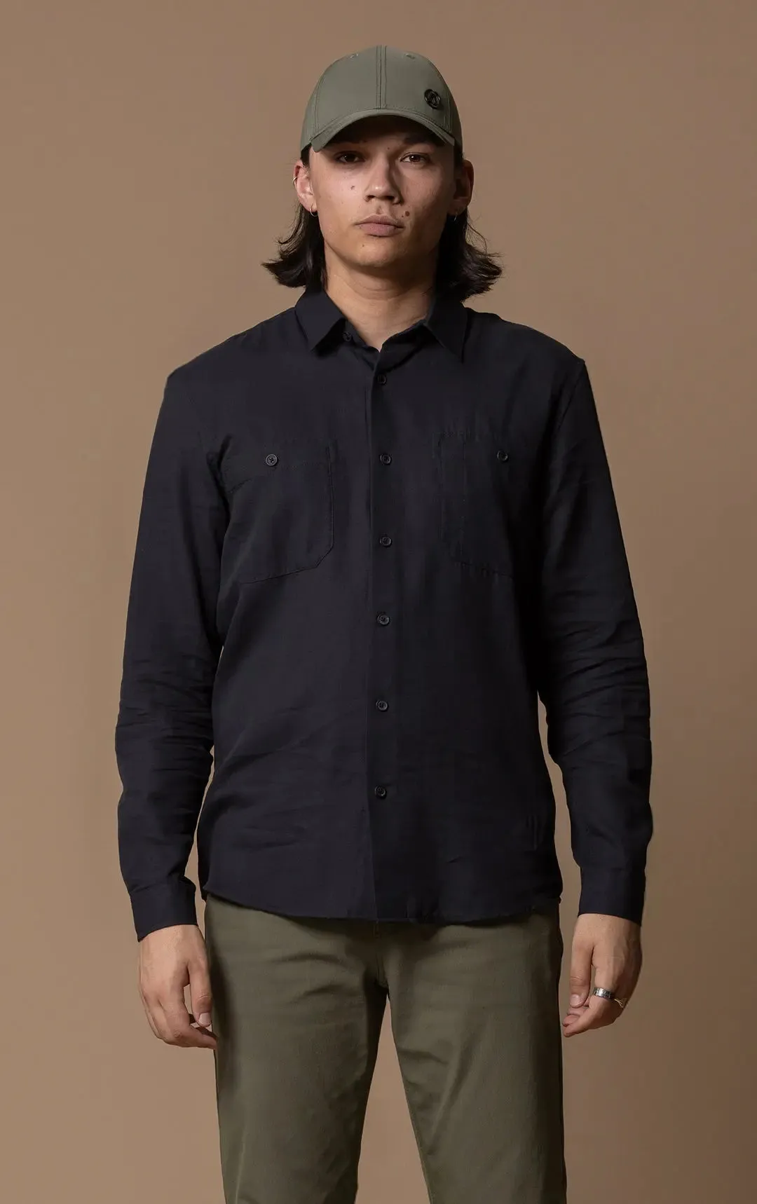 COTTON HEMP LIGHTWEIGHT SHIRT