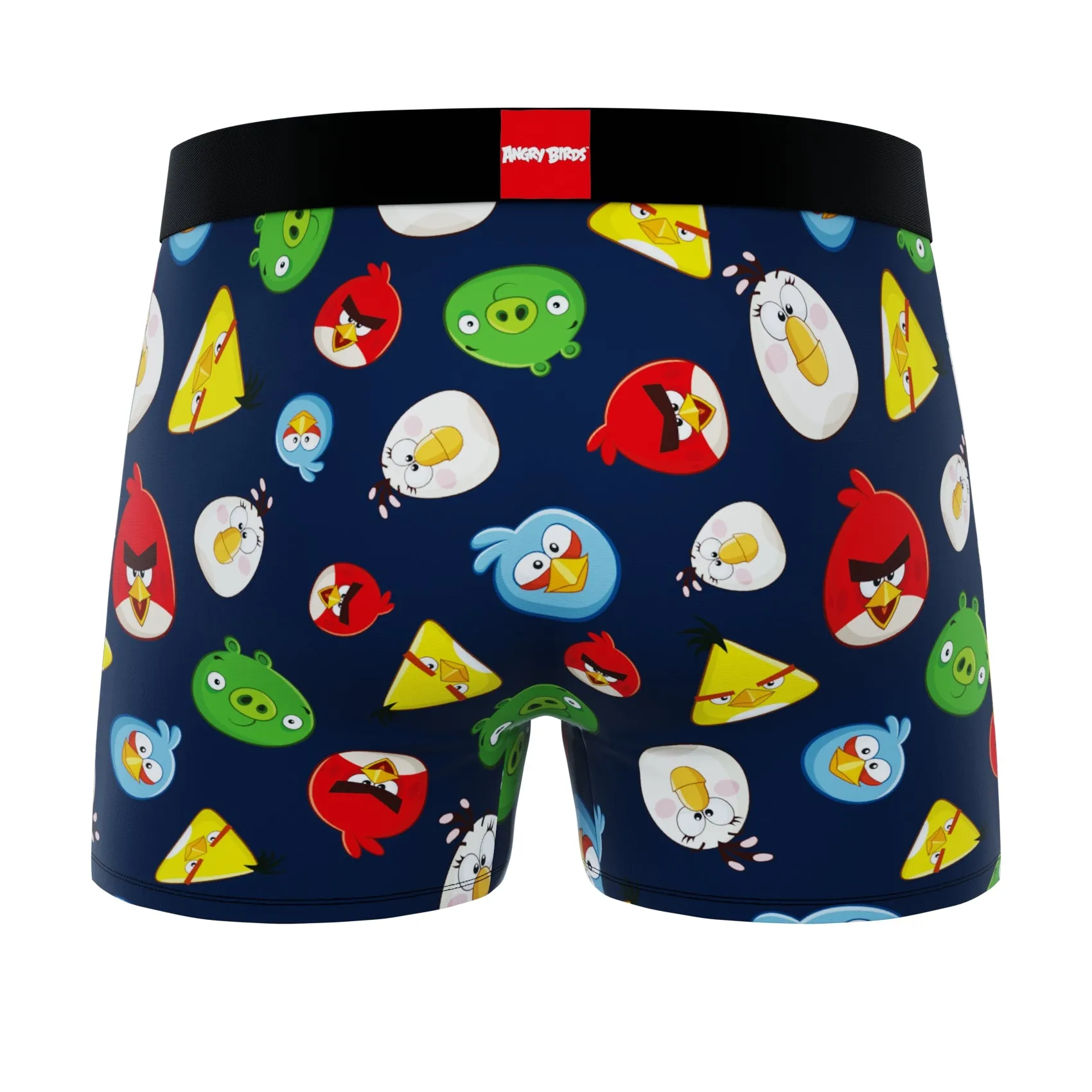 CRAZYBOXER Angry Birds All Characters Men's Boxer Briefs (2 pack)