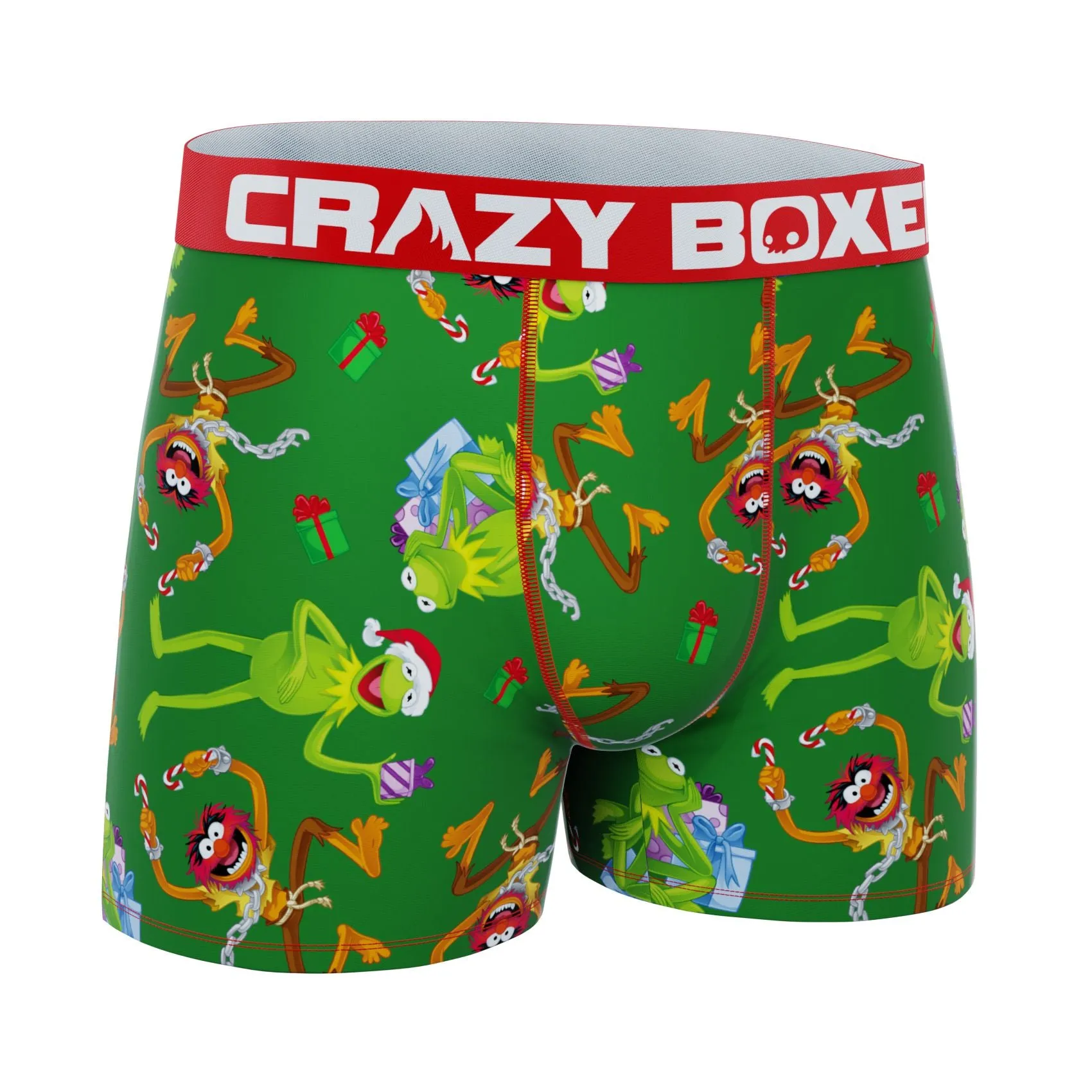 CRAZYBOXER Disney The Muppets Show group Holiday Men's Boxer Briefs