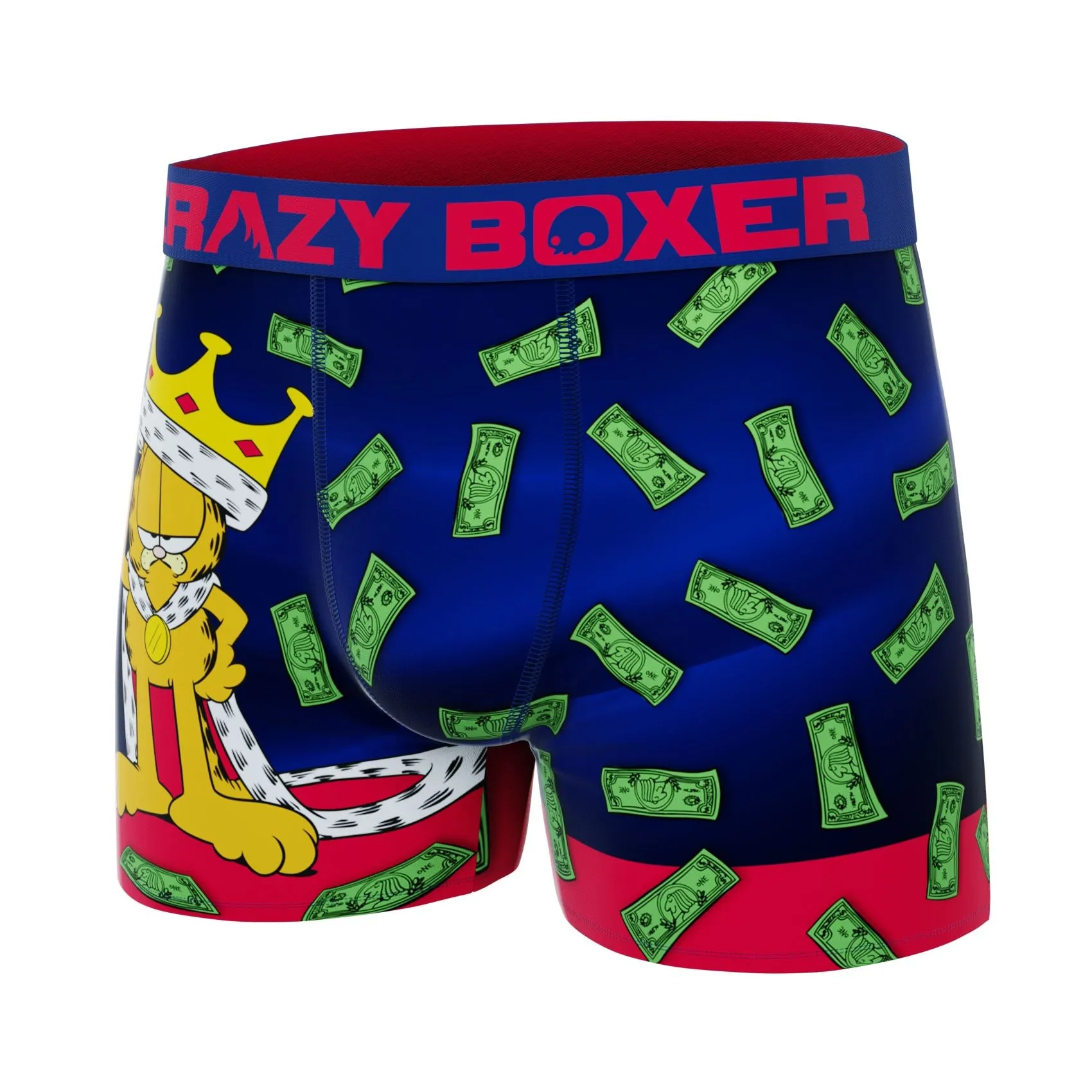 CRAZYBOXER Garfield King Men's Boxer Briefs