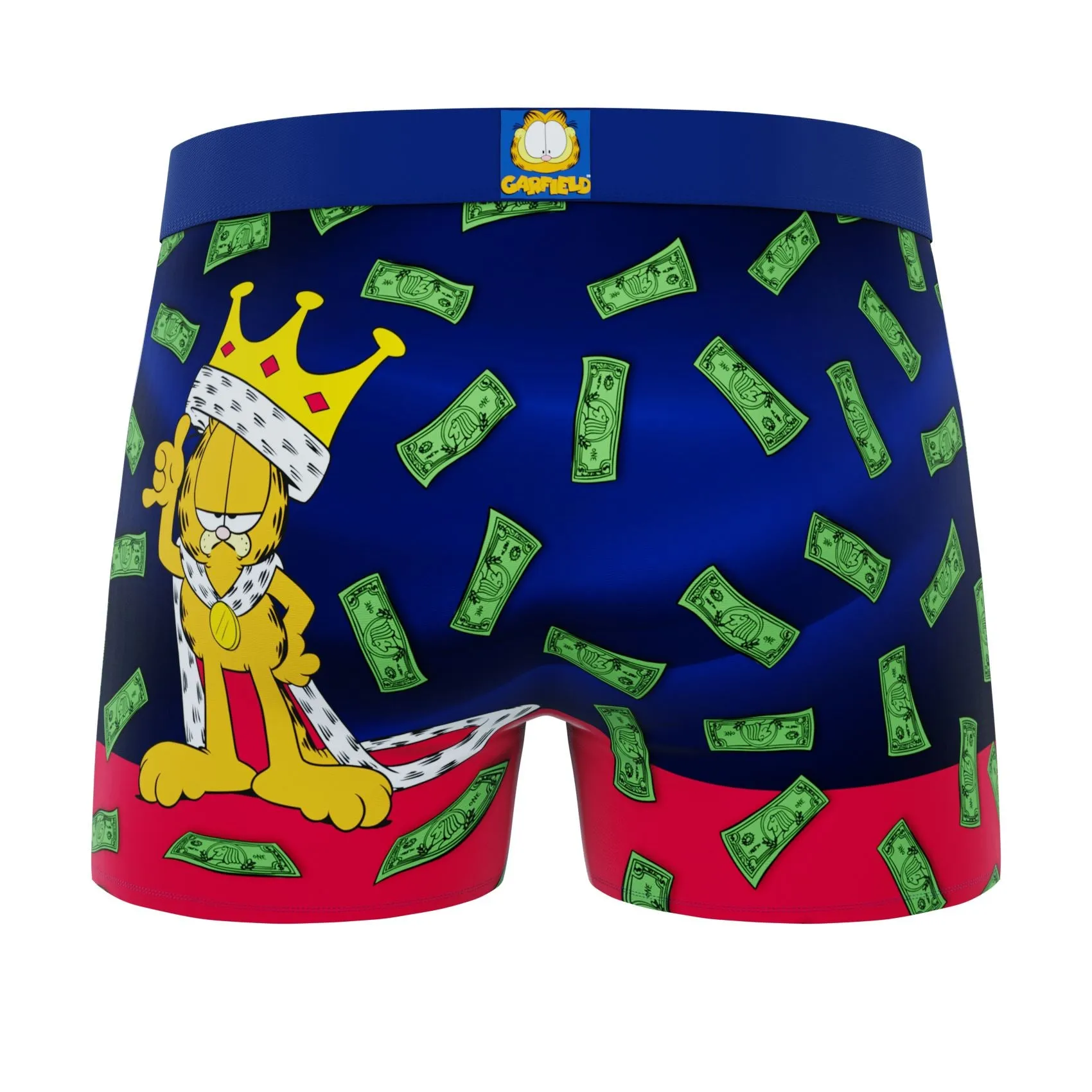 CRAZYBOXER Garfield King Men's Boxer Briefs