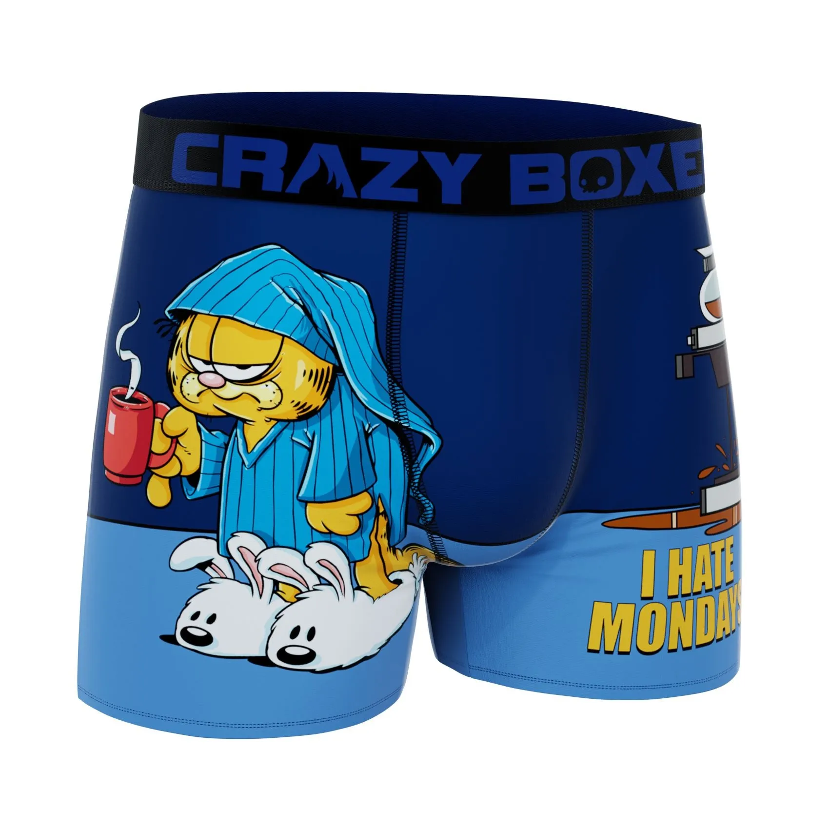 CRAZYBOXER Garfield Monday Men's Boxer Briefs