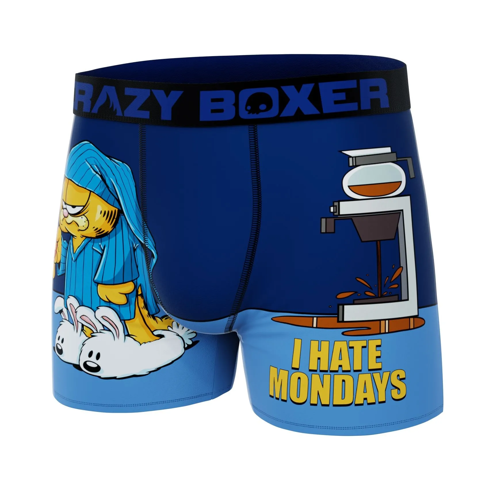 CRAZYBOXER Garfield Monday Men's Boxer Briefs