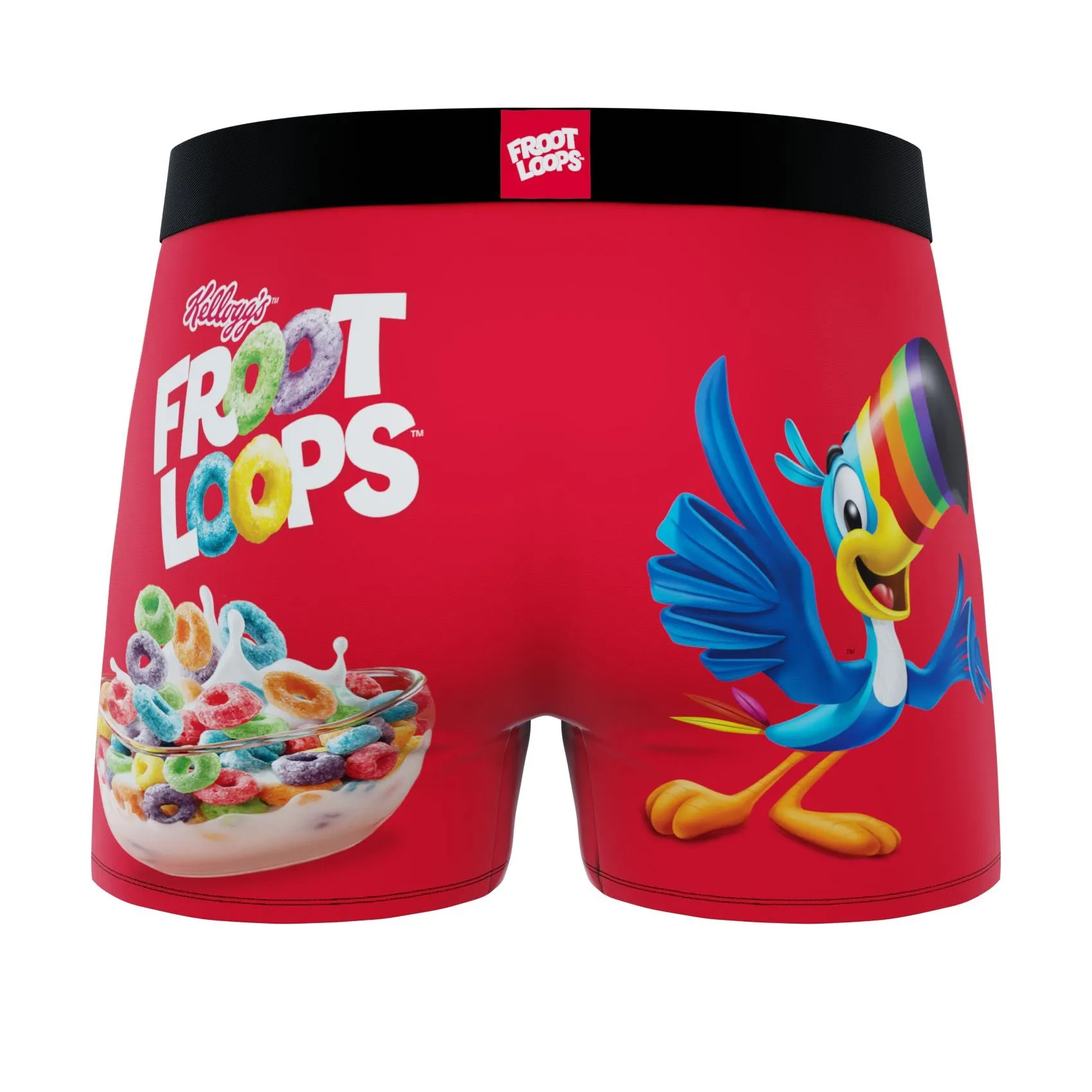 CRAZYBOXER Kellogg's Toucan Sam Boy's Boxer Briefs (Creative Packaging)