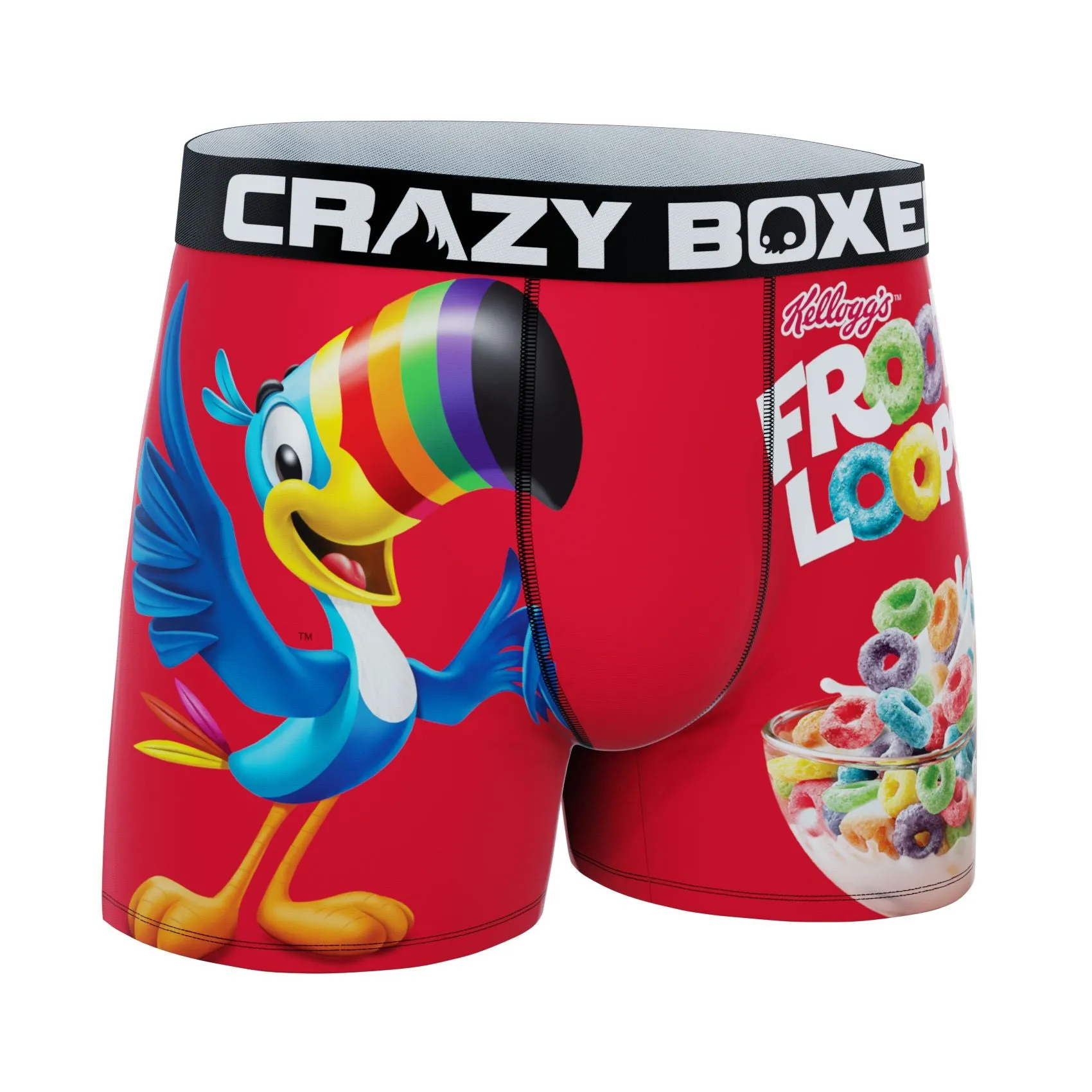 CRAZYBOXER Kellogg's Toucan Sam Men's Boxer Briefs