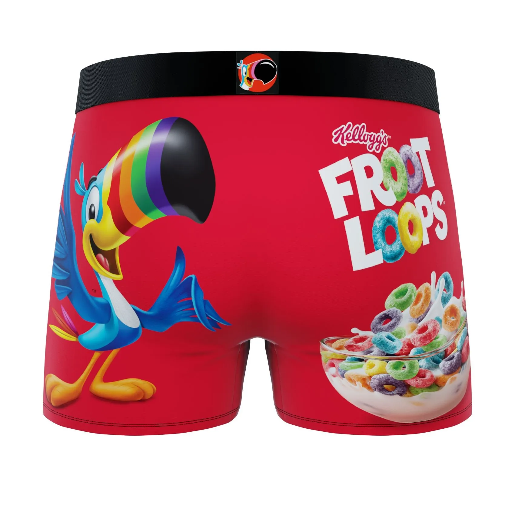 CRAZYBOXER Kellogg's Toucan Sam Men's Boxer Briefs