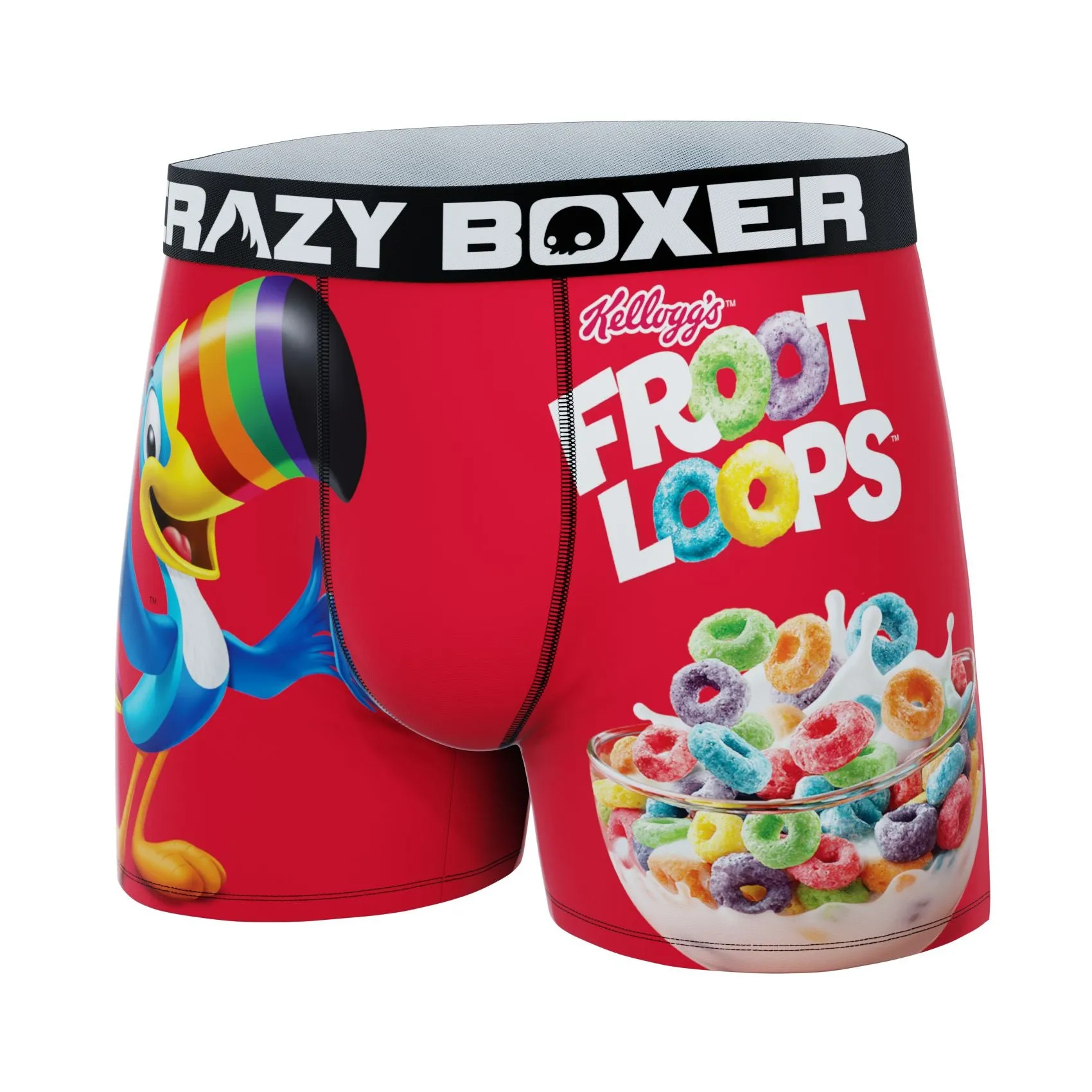 CRAZYBOXER Kellogg's Toucan Sam Men's Boxer Briefs