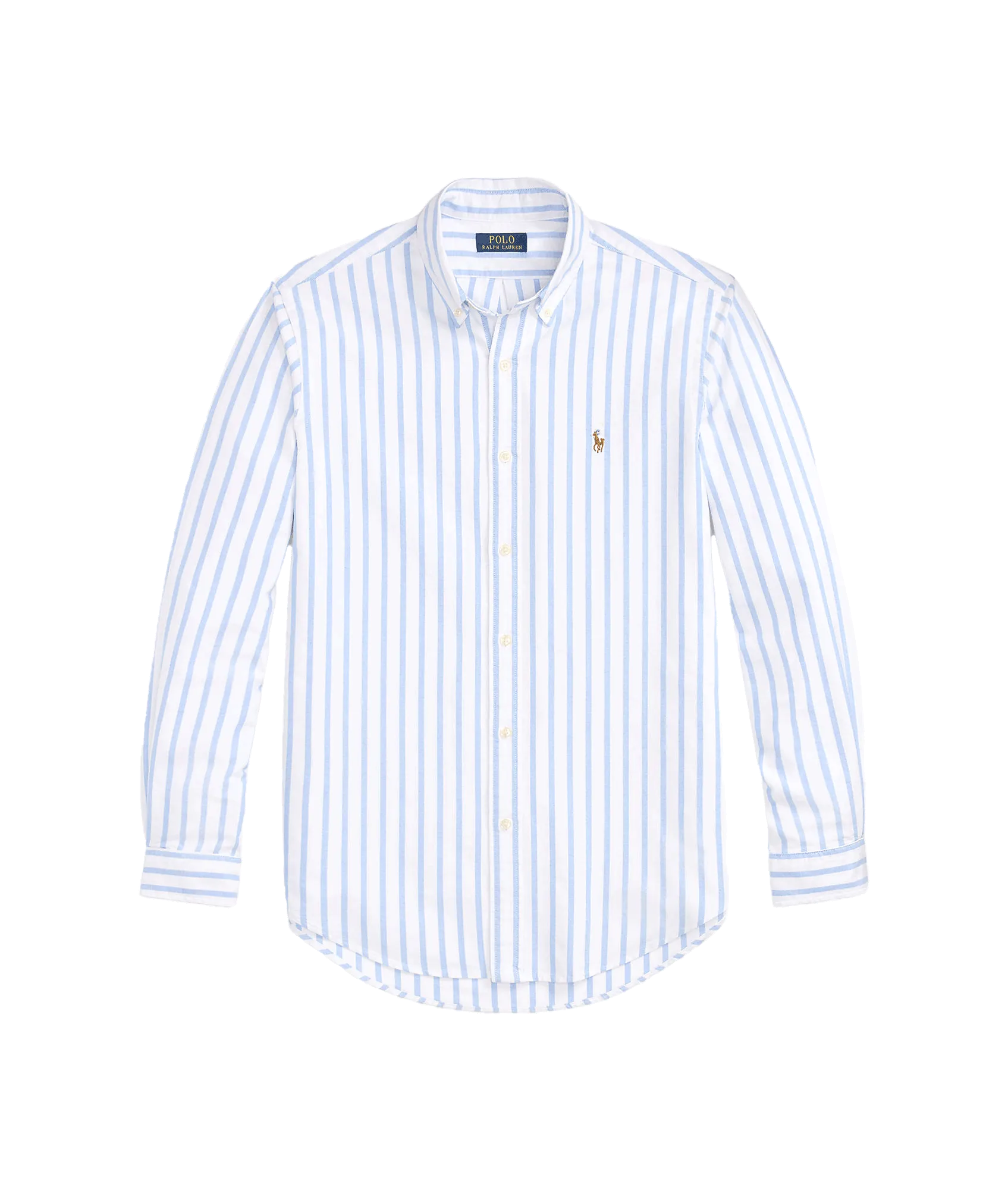 Custom Fit Striped Oxford Shirt - Multi