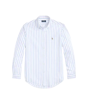 Custom Fit Striped Oxford Shirt - Multi