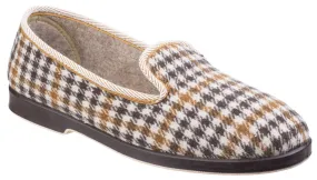 GBS Everett Mens Check Slipper