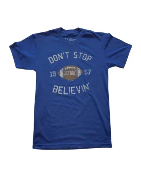 Ink Detroit Don't Stop Believin’ 1957 T-Shirt - Royal Blue