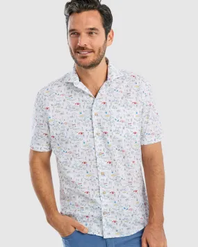 Johnnie-O Men's Where's JO Hangin' Out Button Up Shirt