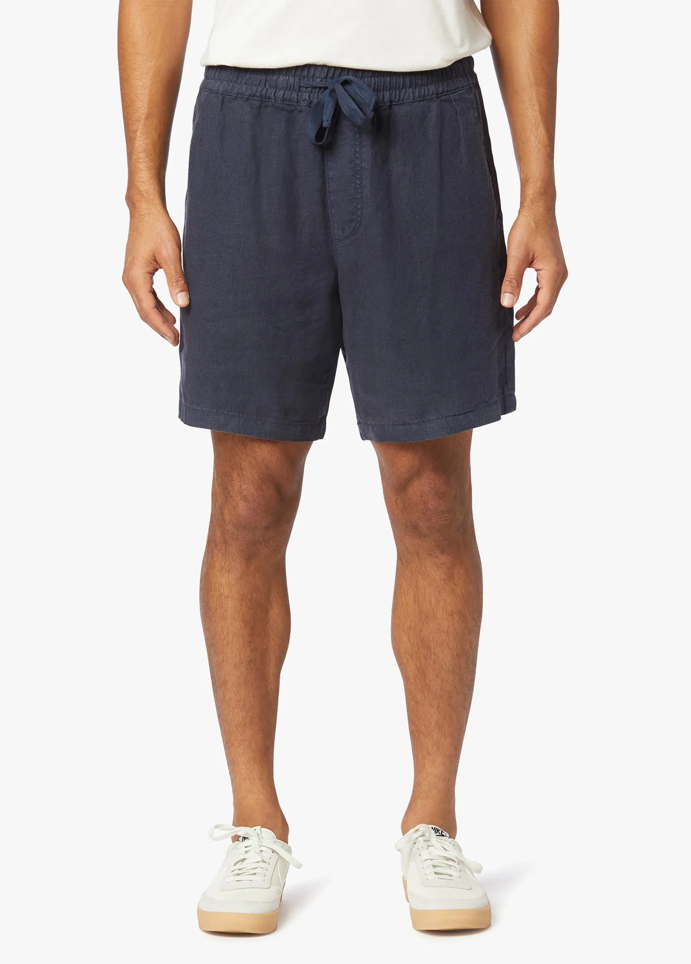 LINEN DRAWSTRING SHORT