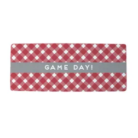 Long Serving Board - Game Day! Crimson