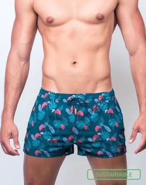 S50 Print Swimshorts - Monstera