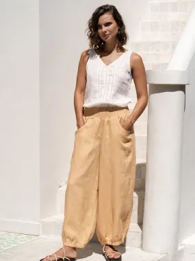 Sadhu French Linen Pants Sand