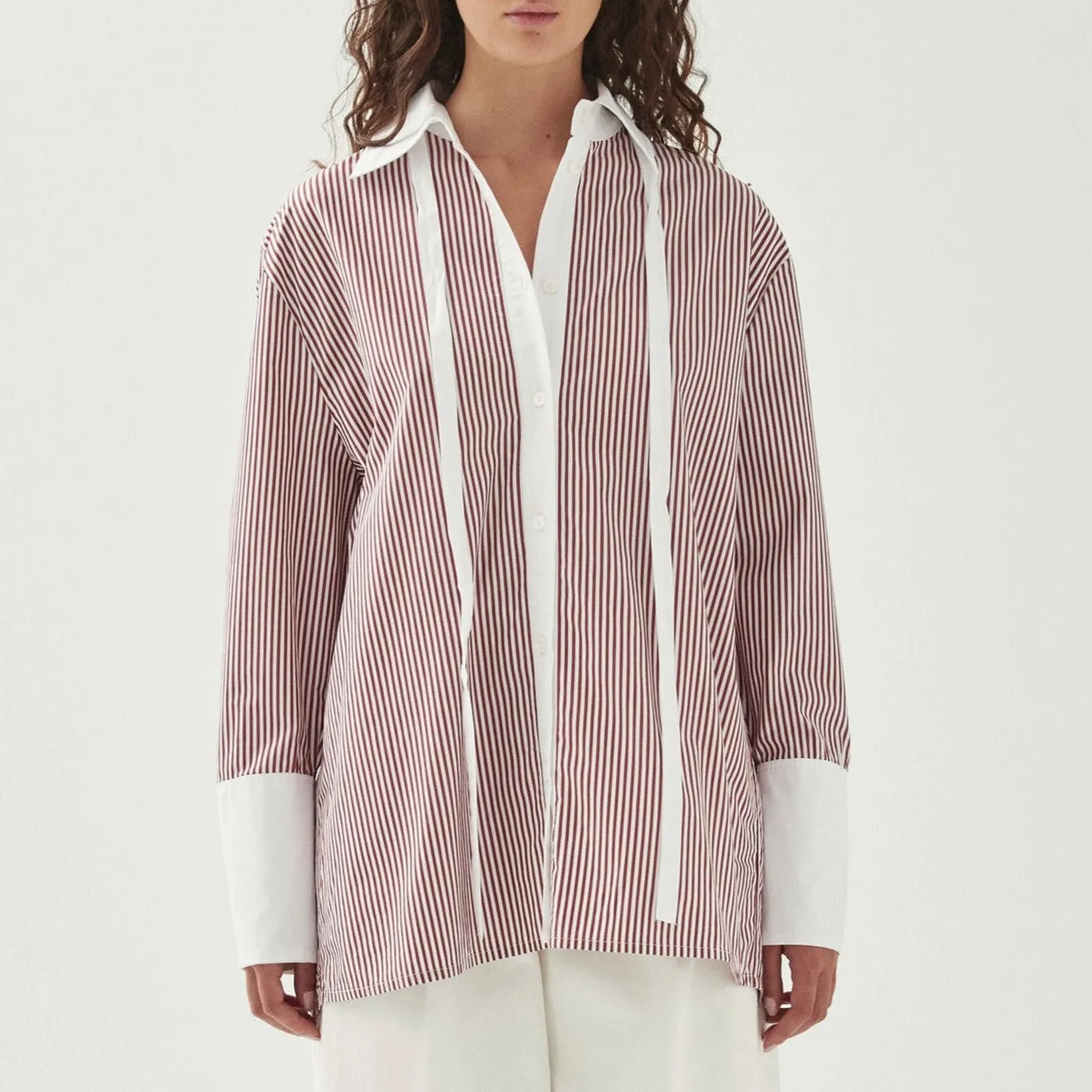 Sempe Red Stripes Shirt