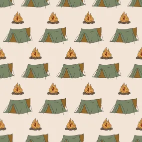 Tent   Campfire - Sage   Stone Collection