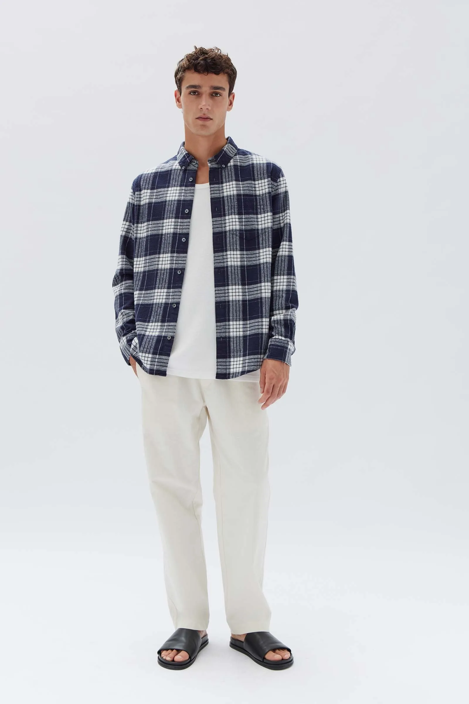 Vince Check Shirt